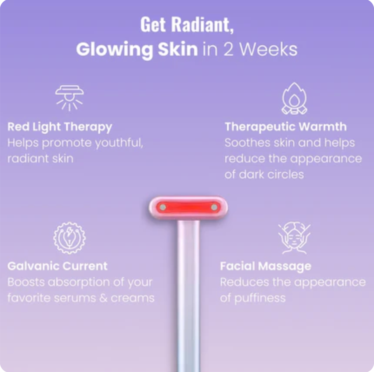 Red Light Therapy Wand - 7 in 1